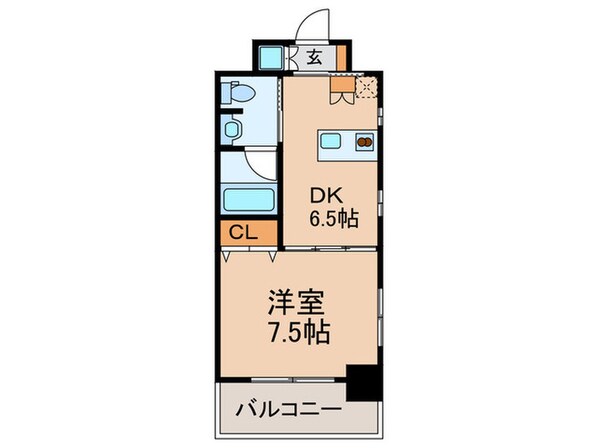 ジュ－ム神山の物件間取画像